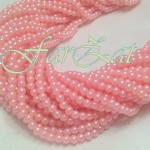 Margele la sirag roz de 4 mm cod 235