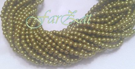 Margele kaki la sirag de 4 mm cod 237