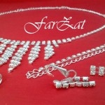 Set colier cu strasuri cod 56