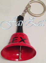 Breloc clopotel amuzant