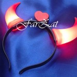 Coarne Halloween cu led