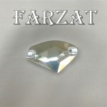 Cristal asimetric 16 x 27 mm - Cod 440