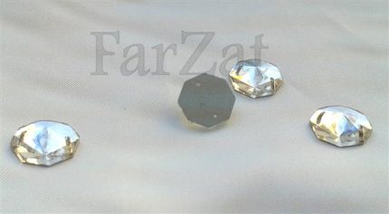 Cristal octogon 18 mm - Cod 434