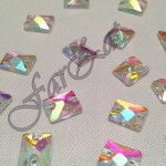 Cristale de cusut dreptunghi 10x8 mm cod 311