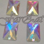 Cristale de cusut dreptunghi 18x13 mm cod 309