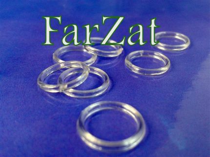 Inele sutien - Model plastic 12 x 1,5 mm