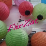 Lampioane decorative cu bec 25 cm