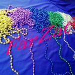 Margele plastic la snur de 8 mm