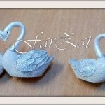 Marturie lebede din ceramica