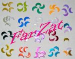 Paiete semiluna 15 x 6 mm cod 39 - imagine 2