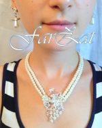 Colier si cercei din perle cod 46