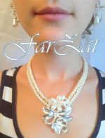 Colier si cercei din perle cod 48