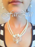 Set bijuterii cu perle cod 49