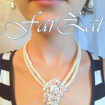 Set colier si cercei din perle cod 51