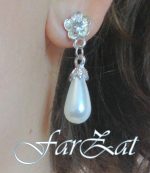 Bijuterii din perle - colier si cercei cod 50 - imagine 3