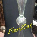 Vaze sticla decor nunta cod 4