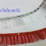 Aplicatie din organza si pietre de cusut cod 79