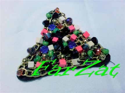 Aplicatie margele triunghi cod 117