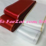 Banda dublu saten brodata 5.5 cm/10 metri