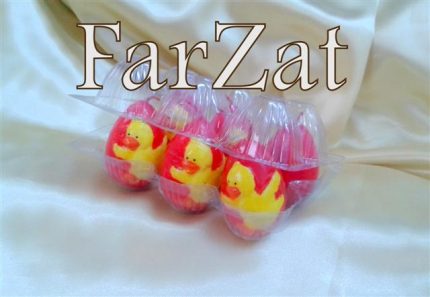 Lumanare forma ou cu model ratusca