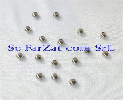 Capse design forma rotunda 6 mm cod 28