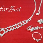 Set colier cu strasuri cod 55