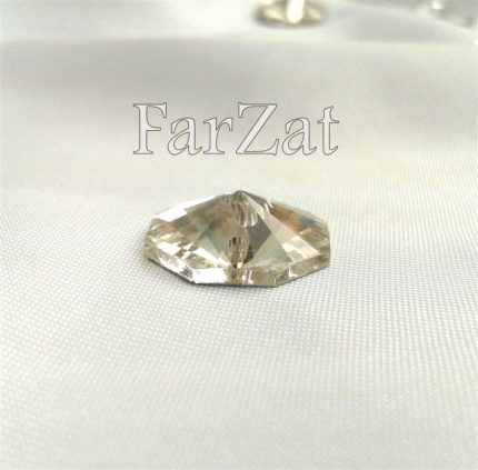 Cristal octogon 16 mm - Cod 433