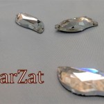 Cristale romb, colturi rotunjite 10 x 20 mm - Cod 428