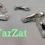 Cristal de cusut dreptunghi 9 x 27 mm - Cod 426