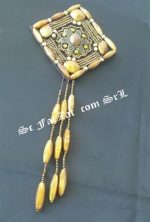 Epolet cu margele lungi cod 18 - imagine 3