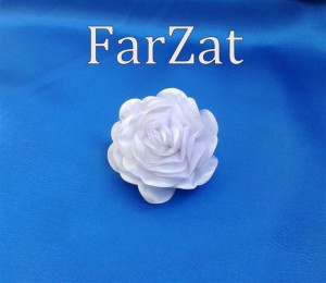 Trandafir satin 8 cm - imagine 7