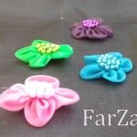 Flori organza decorative