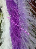 Fular (marabu) pene strut lila - imagine 3