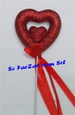 Inima dubla cu sclipici cod 2