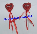 Inima dubla cu sclipici cod 2 - imagine 5