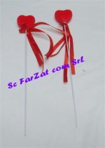 Inima decorativa pe bat - imagine 4