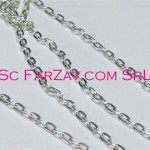 Lant metalic argintiu cod 12