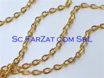 Lant metalic auriu cod 13 - imagine 3
