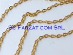 Lant metalic auriu cod 13 - imagine 5