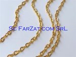 Lant metalic auriu cod 13 - imagine 6