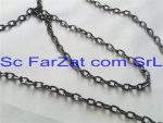 Lant metalic negru cod 01