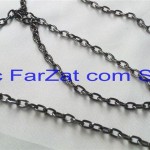 Lant metalic negru cod 01