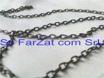 Lant metalic negru cod 01 - imagine 3