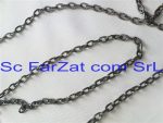 Lant metalic negru cod 01 - imagine 4