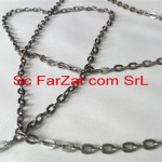 Lant metalic negru cod 02