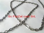 Lant metalic negru cod 02 - imagine 4