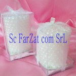 Lumanare perlata mare cod 4