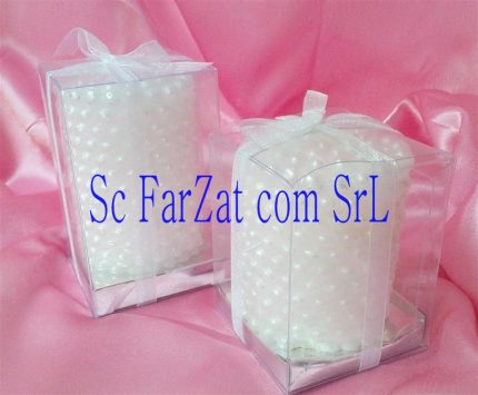 Lumanare perlata mare cod 4