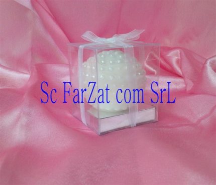 Lumanare perlate sferica cod 5