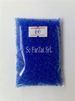 Margele albastru inchis transparent 2mm cod 66